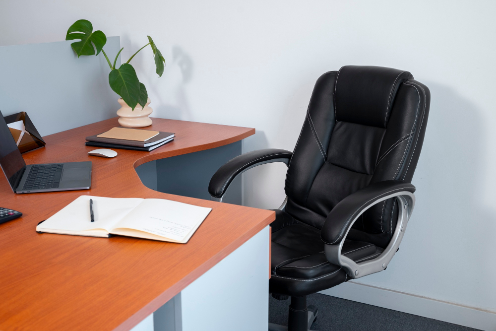 Leather chairs