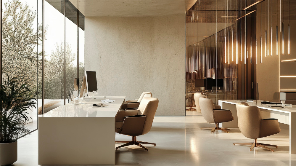 Premium leather office chair