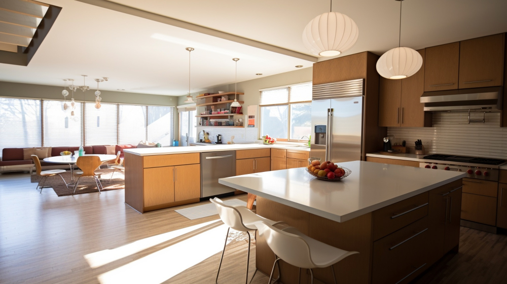 Model apartments